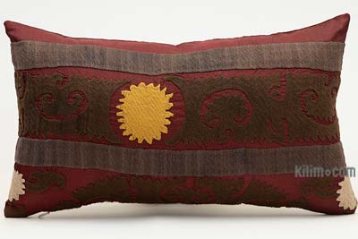 Funda de Cojín Suzani Uzbeka