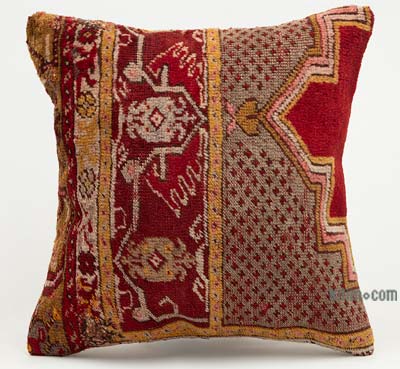 Turkish Pillow Cover - 1' 4" x 1' 4" (16" x 16")
