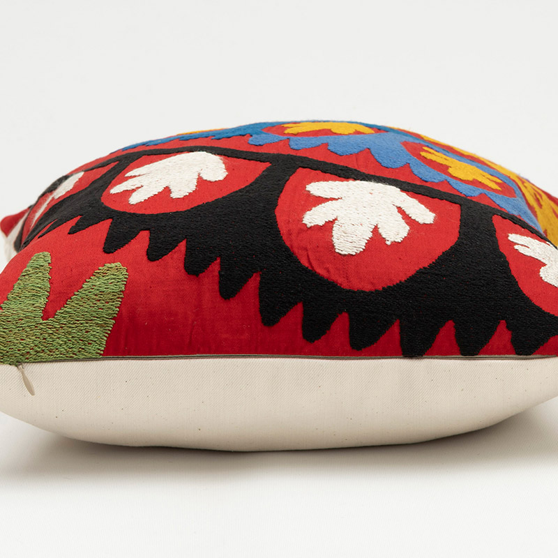 Uzbek Suzani Pillow Cover - K0094449