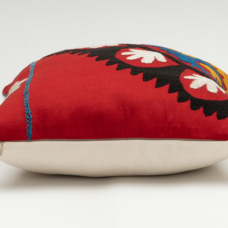 Uzbek Suzani Pillow Cover - K0094451