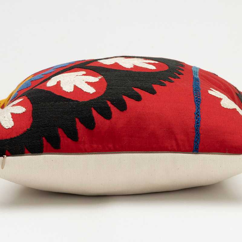 Uzbek Suzani Pillow Cover - K0094452