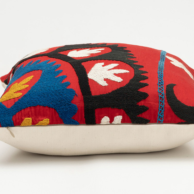 Uzbek Suzani Pillow Cover - K0094455