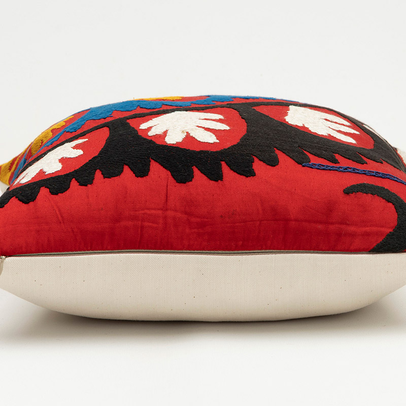 Uzbek Suzani Pillow Cover - K0094456