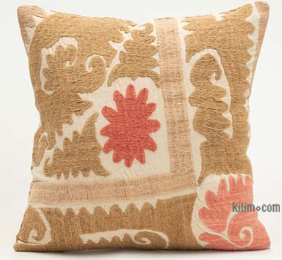 Uzbek Suzani Pillow Cover
