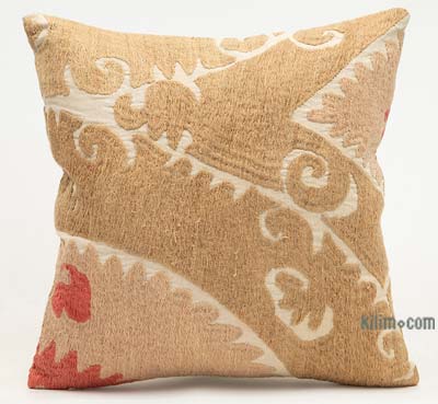 Uzbek Suzani Pillow Cover