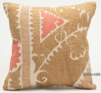 Uzbek Suzani Pillow Cover