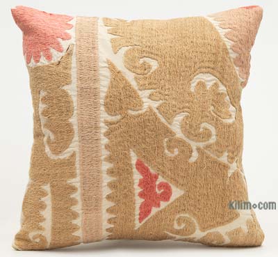 Uzbek Suzani Pillow Cover