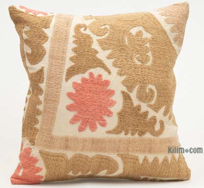 Uzbek Suzani Pillow Cover