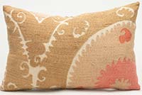 Uzbek Suzani Pillow Cover