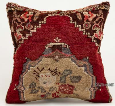 Turkish Pillow Cover - 1' 8" x 1' 8" (20" x 20")
