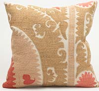 Uzbek Suzani Pillow Cover