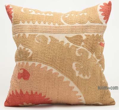 Uzbek Suzani Pillow Cover