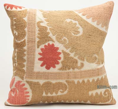 Uzbek Suzani Pillow Cover