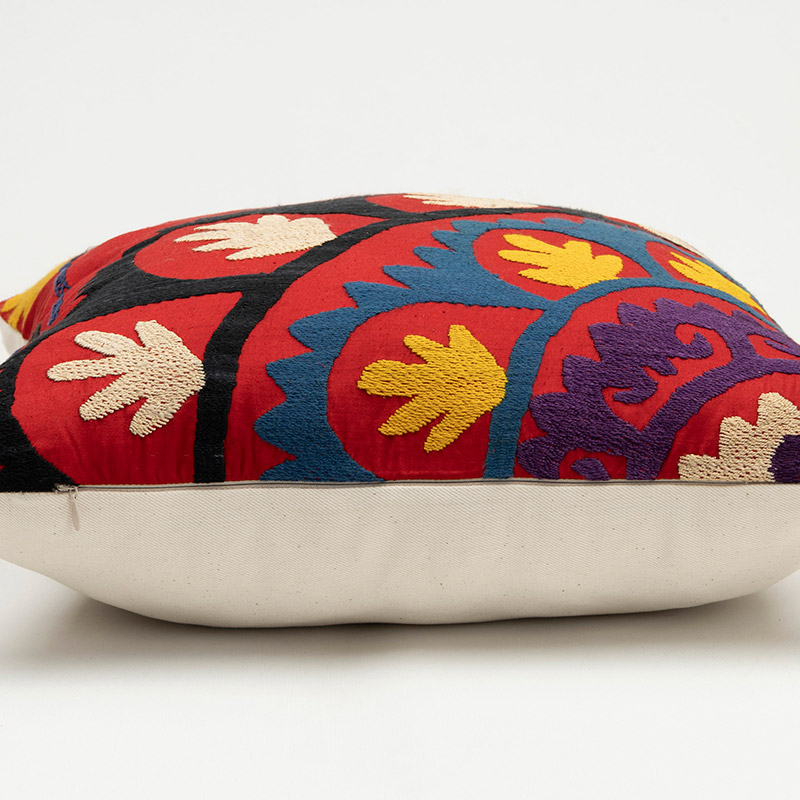 Uzbek Suzani Pillow Cover - K0094535