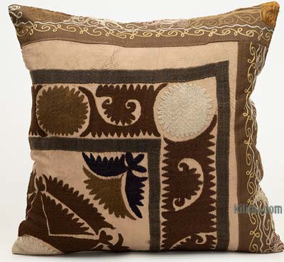 Uzbek Suzani Pillow Cover