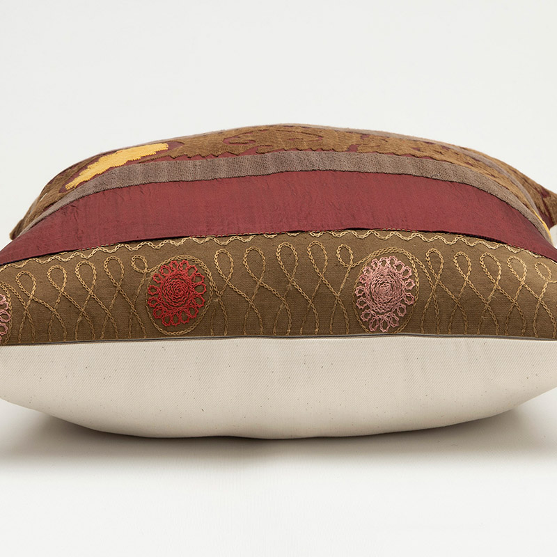 Uzbek Suzani Pillow Cover - K0094540