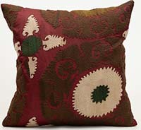 Uzbek Suzani Pillow Cover