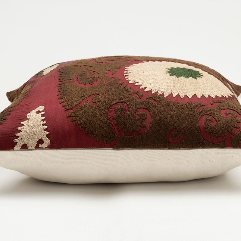 Uzbek Suzani Pillow Cover - K0094542