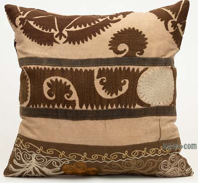 Uzbek Suzani Pillow Cover