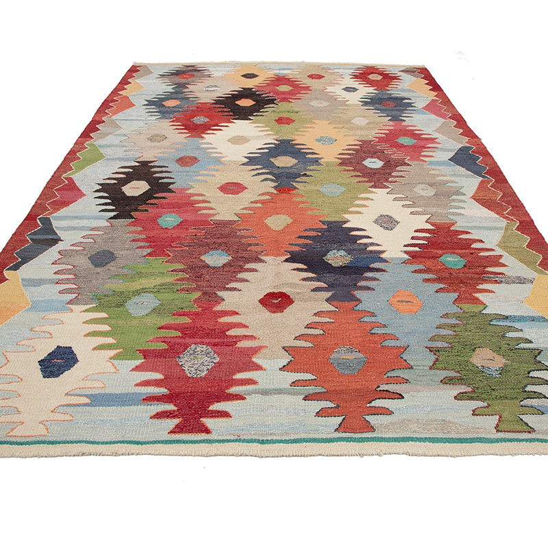 Yeni Kök Boya El Dokuma Kilim - K0094547