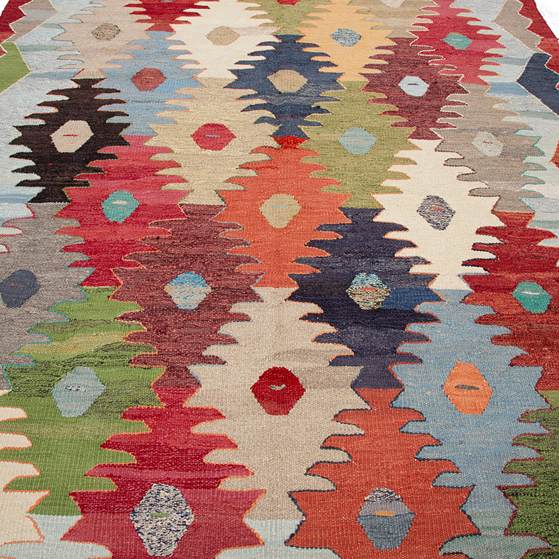 Yeni Kök Boya El Dokuma Kilim - K0094547