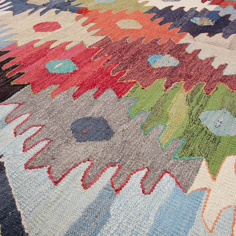 Yeni Kök Boya El Dokuma Kilim - K0094547