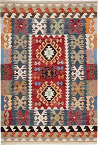 Yeni Kök Boya El Dokuma Kilim