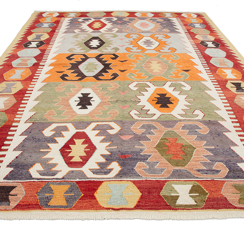 Yeni Kök Boya El Dokuma Kilim - K0094549
