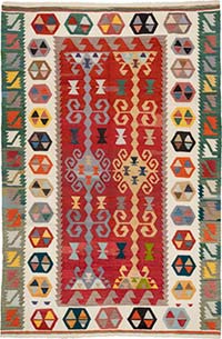 Yeni Kök Boya El Dokuma Kilim
