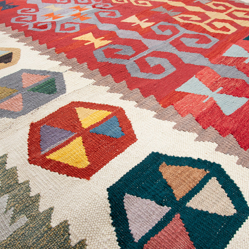 Yeni Kök Boya El Dokuma Kilim - K0094551