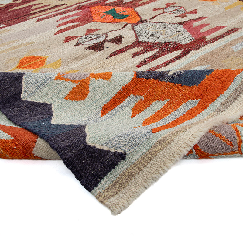 Yeni Kök Boya El Dokuma Kilim - 179 cm x 292 cm - K0094552