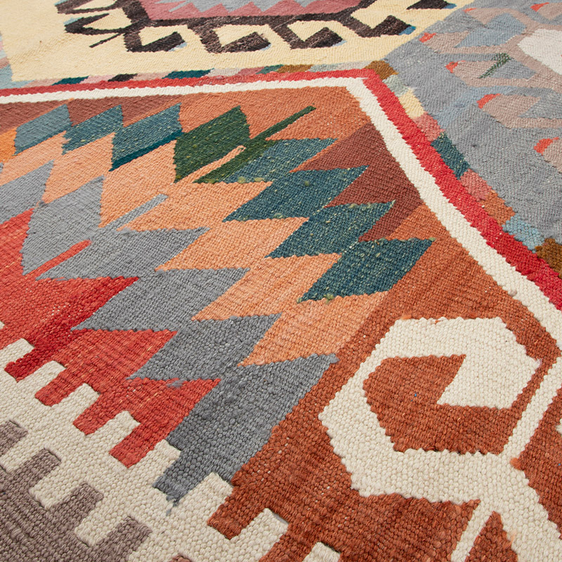Yeni Kök Boya El Dokuma Kilim - K0094554