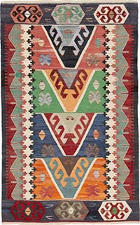 Yeni Kök Boya El Dokuma Kilim