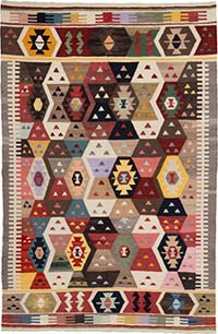 Yeni Kök Boya El Dokuma Kilim