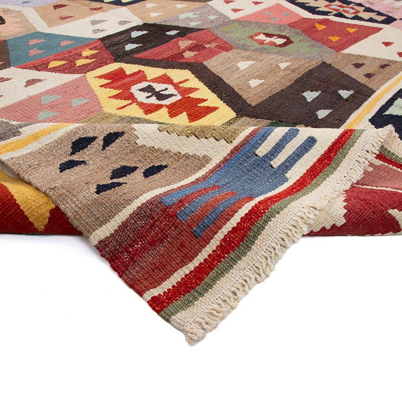 Yeni Kök Boya El Dokuma Kilim - K0094558