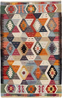 Yeni Kök Boya El Dokuma Kilim - 178 cm x 280 cm