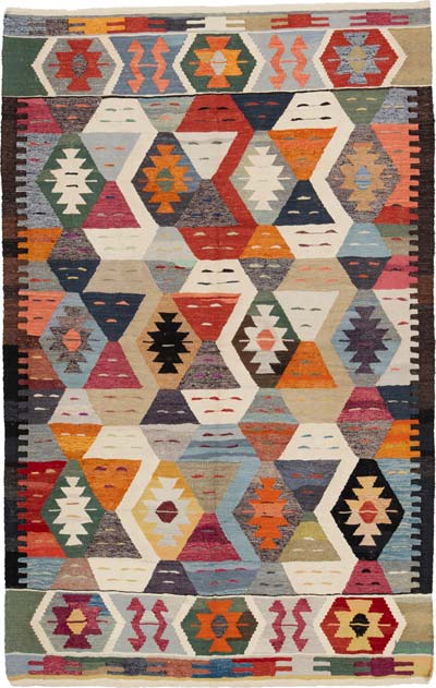 Yeni Kök Boya El Dokuma Kilim