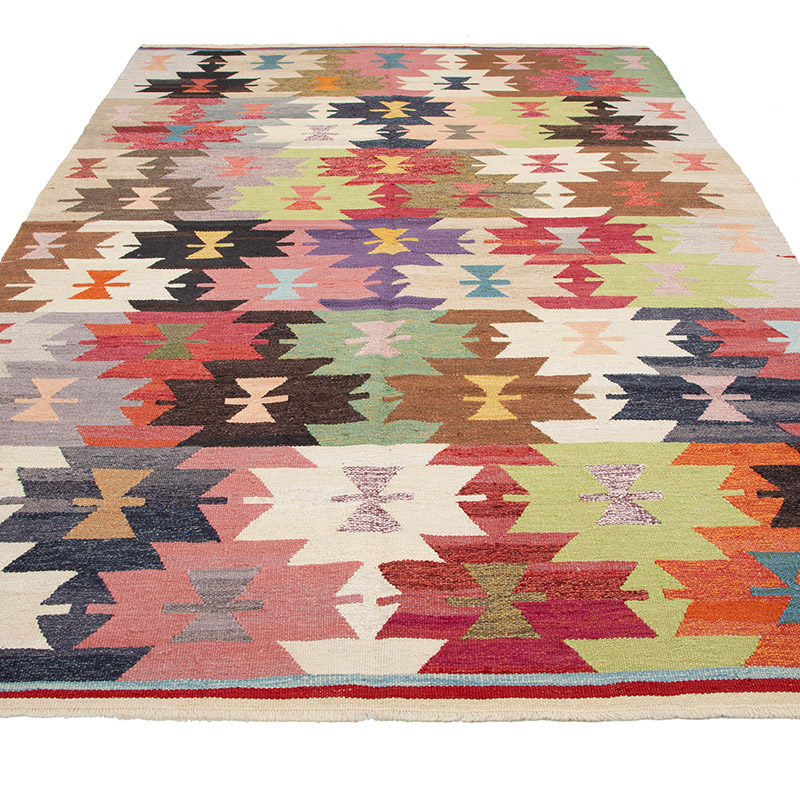 Yeni Kök Boya El Dokuma Kilim - K0094560