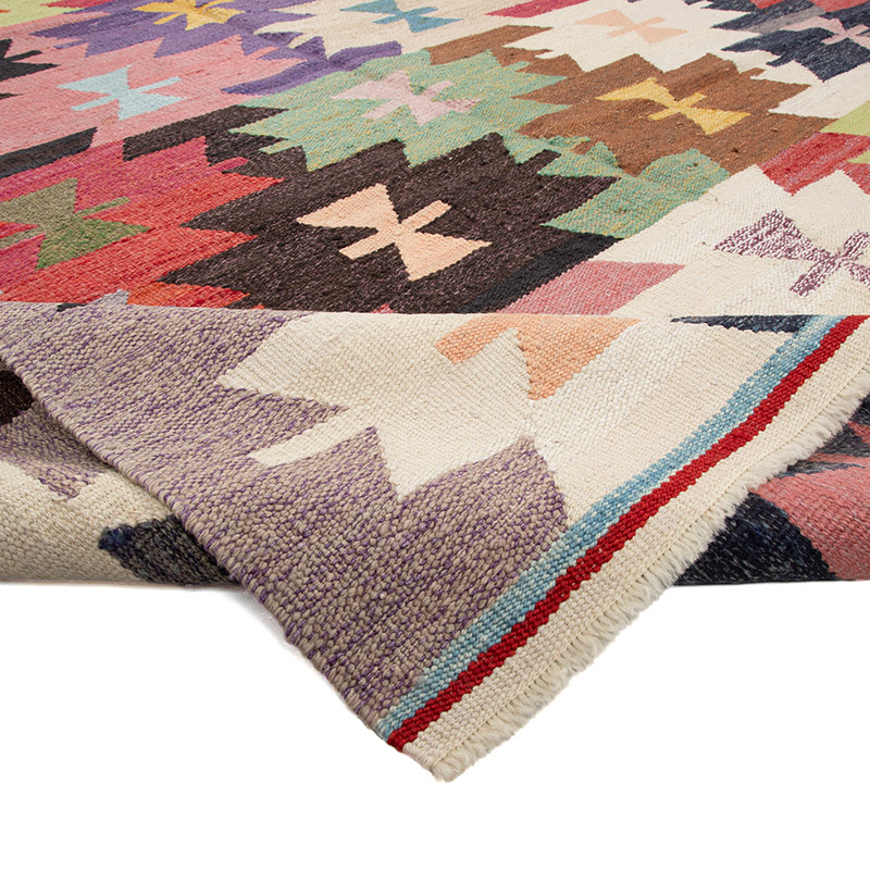 Yeni Kök Boya El Dokuma Kilim - K0094560