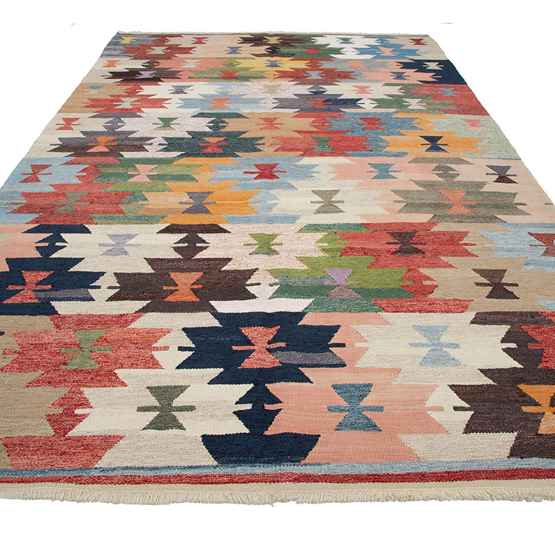 Yeni Kök Boya El Dokuma Kilim - K0094561