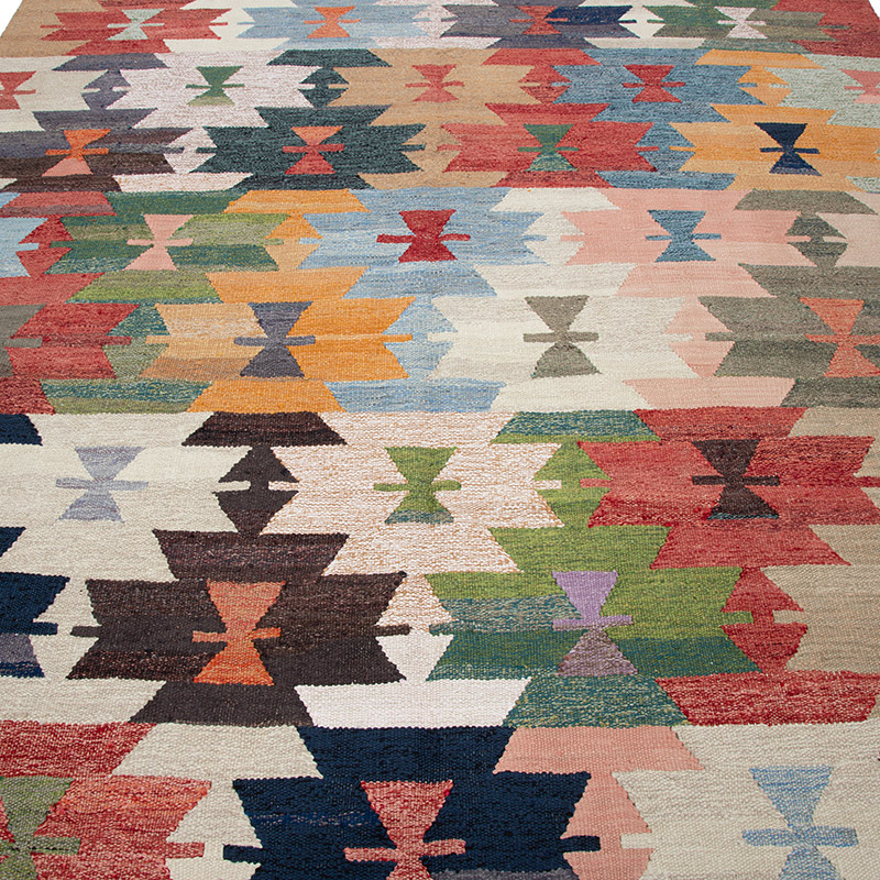 Yeni Kök Boya El Dokuma Kilim - K0094561