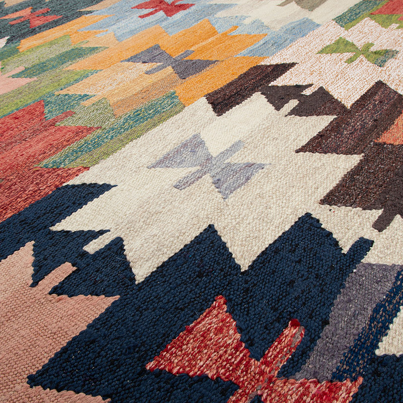 Yeni Kök Boya El Dokuma Kilim - K0094561