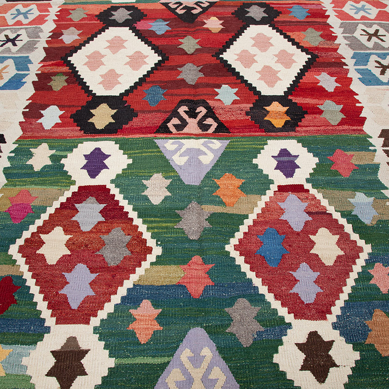 Yeni Kök Boya El Dokuma Kilim - K0094562