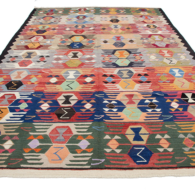 Yeni Kök Boya El Dokuma Kilim - K0094563