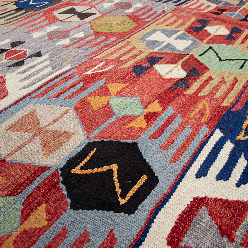 Yeni Kök Boya El Dokuma Kilim - K0094563