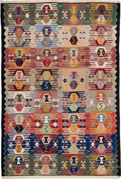 Yeni Kök Boya El Dokuma Kilim