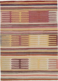 New Turkish Handwoven Kilim Rug - 5' 9" x 7' 9" (69" x 93")