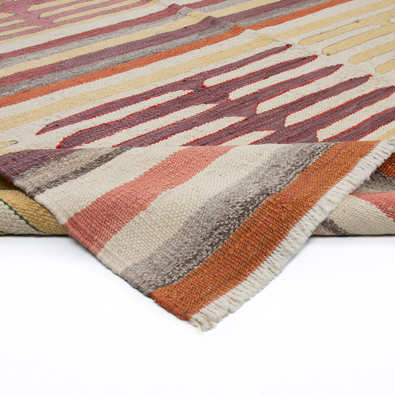 New Turkish Handwoven Kilim Rug - 5' 9" x 7' 9" (69" x 93") - K0094564