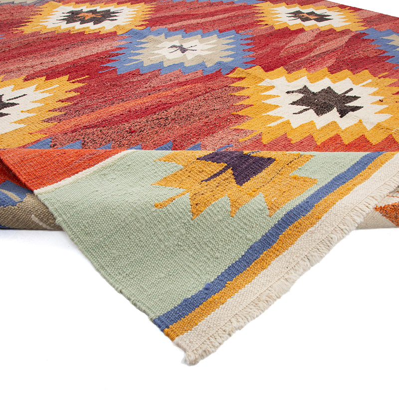 Yeni Kök Boya El Dokuma Kilim - K0094565