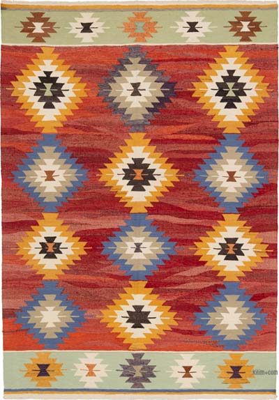 Yeni Kök Boya El Dokuma Kilim